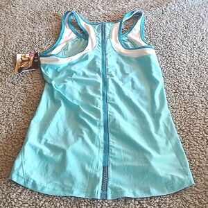 Light Blue Athletic Tank Top